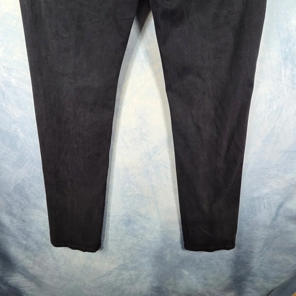 Lucky Brand 117 Slim Straight Mens Black Denim Jeans 29x32